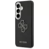 Capa Guess Grained Big 4G Metal Logo para Samsung Galaxy S26+ preta