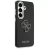 Capa Guess Grained Big 4G Metal Logo para Samsung Galaxy S26+ preta