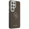Capa Guess Grained Big 4G Metal Logo para Samsung Galaxy S26 Ultra - castanha