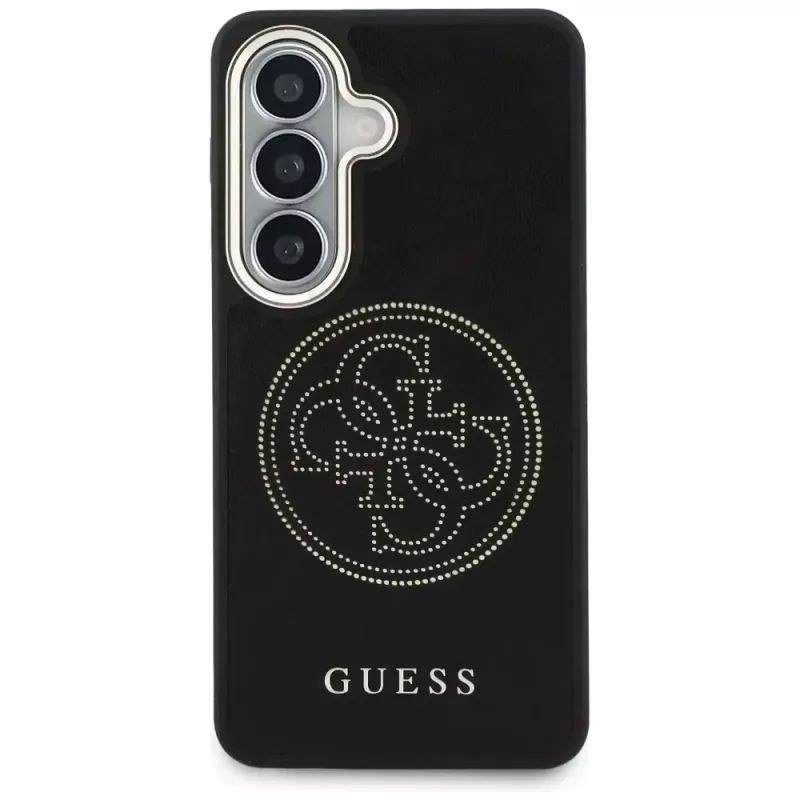 Capa MagSafe Guess Perforated Logo para Samsung Galaxy S26 - preta