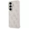 Guess 4G Embossed Ring MagSafe Capa para Samsung Galaxy S26 (rosa)