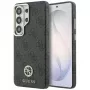 Guess 4G Rhinestone Round Logo MagSafe Capa para Samsung Galaxy S26 Ultra (preto)