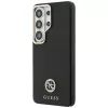 Guess Rhinestone Round Logo MagSafe Capa para Samsung Galaxy S26 Ultra, preto