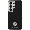 Guess Rhinestone Round Logo MagSafe Capa para Samsung Galaxy S26 Ultra, preto