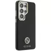 Guess Rhinestone Round Logo MagSafe Capa para Samsung Galaxy S26 Ultra, preto