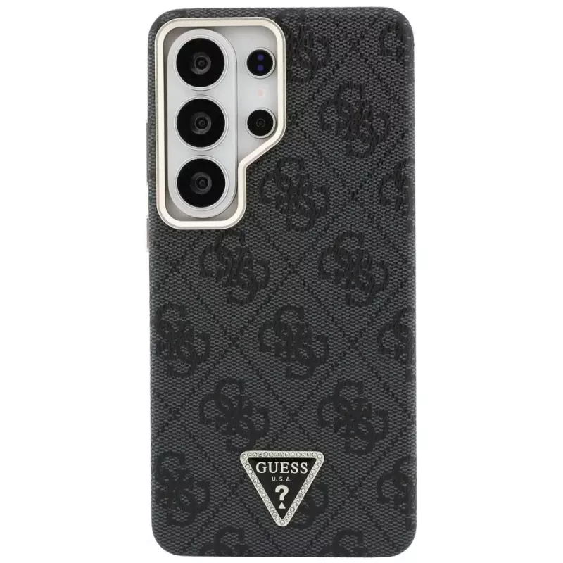 Guess 4G Triangle Logo MagSafe Capa para Samsung Galaxy S26 Ultra (preto)