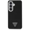Guess Fixed Glitter Triangle MagSafe Capa para Samsung Galaxy S26, preto