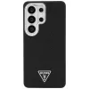Guess Fixed Glitter Triangle MagSafe Capa para Samsung Galaxy S26 Ultra, preto
