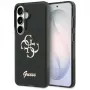 Guess IML Big Metal 4G Script Capa para Samsung Galaxy S26 (preto)