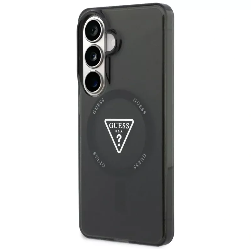 Guess IML Gradient Triangle MagSafe Capa para Samsung Galaxy S26 - preto