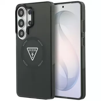 Guess IML Gradient Triangle MagSafe Capa para Samsung Galaxy S26 Ultra (preto)