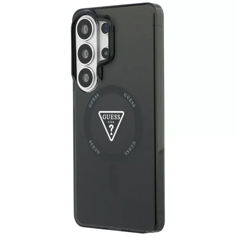Guess IML Gradient Triangle MagSafe Capa para Samsung Galaxy S26 Ultra (preto)