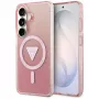 Guess IML Gradient Triangle MagSafe Capa para Samsung Galaxy S26 (rosa)