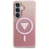 Guess IML Gradient Triangle MagSafe Capa para Samsung Galaxy S26 (rosa)