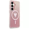 Guess IML Gradient Triangle MagSafe Capa para Samsung Galaxy S26 (rosa)