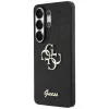 Guess Fixed Glitter Big 4G Metal Logo Capa para Samsung Galaxy S26 Ultra (preto)