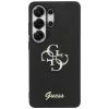 Guess Fixed Glitter Big 4G Metal Logo Capa para Samsung Galaxy S26 Ultra (preto)
