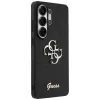 Guess Fixed Glitter Big 4G Metal Logo Capa para Samsung Galaxy S26 Ultra (preto)