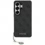 Guess 4G Classic Logo Charm MagSafe Capa para Samsung Galaxy S26 Ultra (preto)