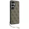 Guess 4G Classic Logo Charm MagSafe Capa para Samsung Galaxy S26 Ultra (castanho)