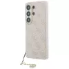 Guess 4G Classic Logo Charm MagSafe Capa para Samsung Galaxy S26 Ultra (rosa)