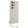 Guess 4G Classic Logo Charm MagSafe Capa para Samsung Galaxy S26 Ultra (rosa)