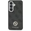 Guess 4G Big Rhinestone Triangle Strap MagSafe Conjunto de capa para telefone para Samsung Galaxy S26 - preto