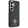 Guess 4G Big Rhinestone Triangle Strap MagSafe Conjunto de capa para telefone para Samsung Galaxy S26 - preto