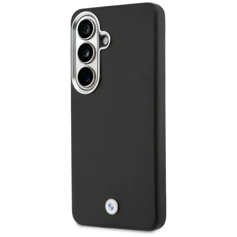 BMW Sign Metal Logo MagSafe Capa para Samsung Galaxy S26 preto