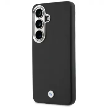 BMW Sign Metal Logo MagSafe Capa para Samsung Galaxy S26+ preto