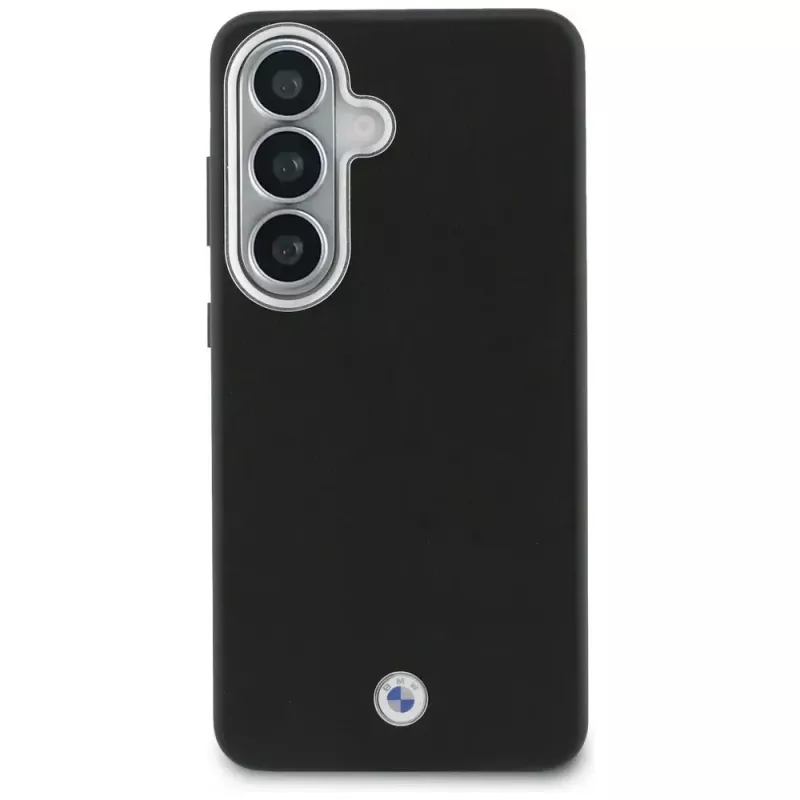BMW Sign Metal Logo MagSafe Capa para Samsung Galaxy S26+ preto