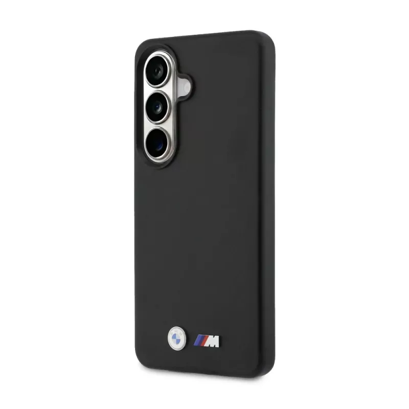 BMW M Metal Logo MagSafe Capa para Samsung Galaxy S26 preto