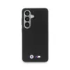 BMW M Metal Logo MagSafe Capa para Samsung Galaxy S26 preto