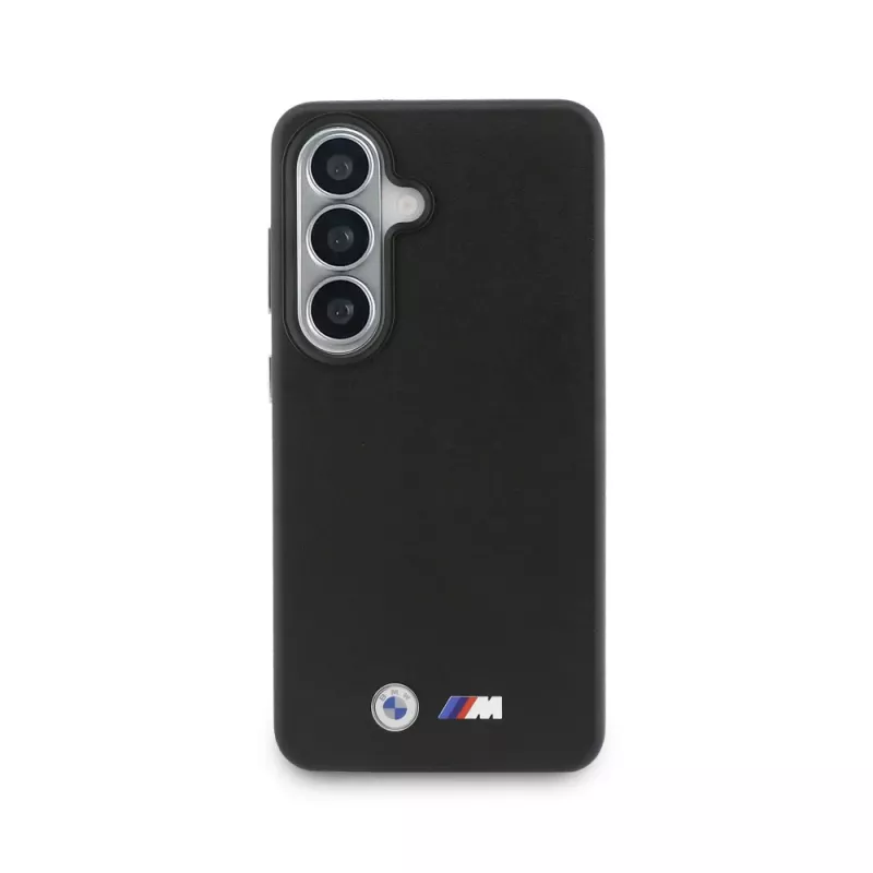 BMW M Metal Logo MagSafe Capa para Samsung Galaxy S26 preto