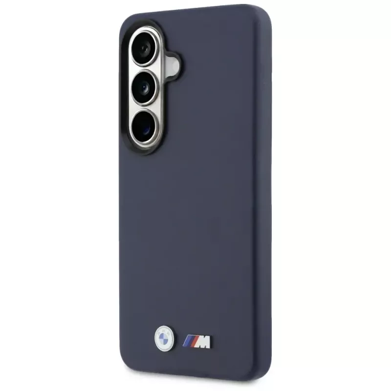 Capa MagSafe BMW M Metal Logo para Samsung Galaxy S26 Navy Blue