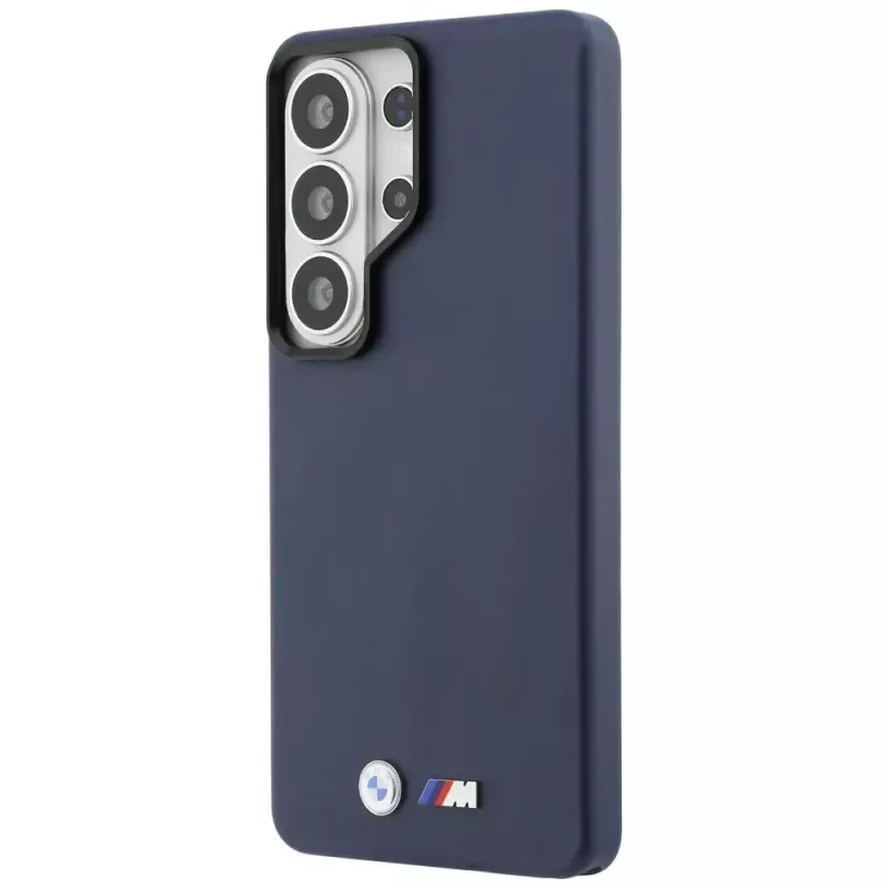 Capa MagSafe BMW M Metal Logo para Samsung Galaxy S26 Ultra Navy Blue