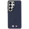 Capa MagSafe BMW M Metal Logo para Samsung Galaxy S26 Ultra Navy Blue