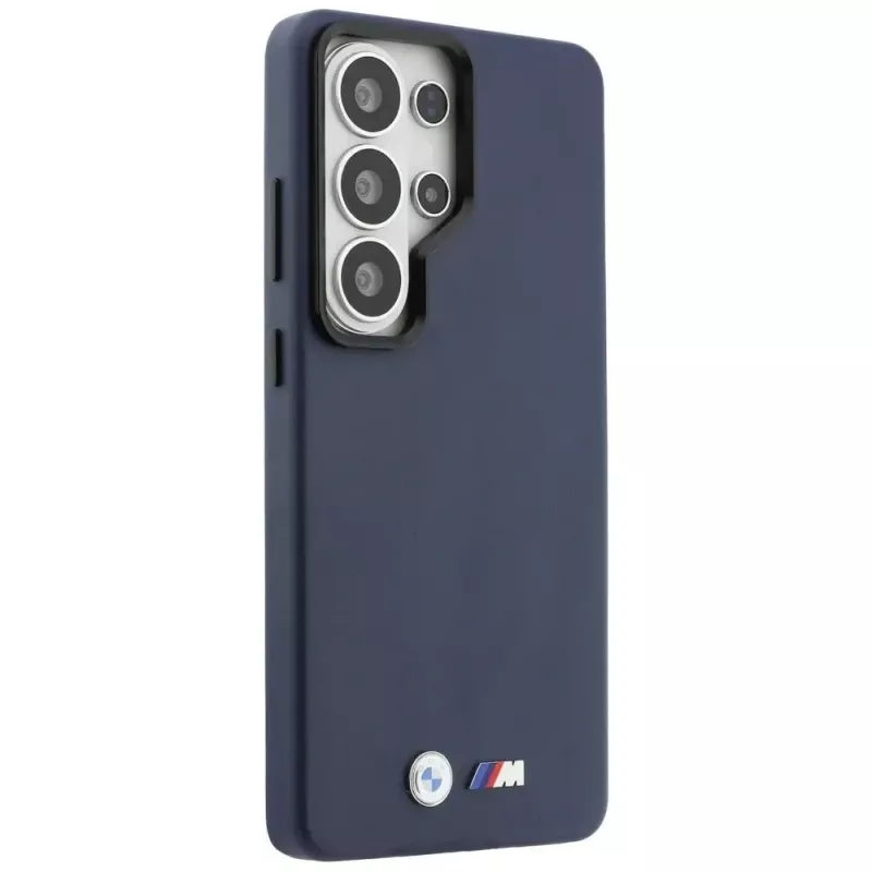 Capa MagSafe BMW M Metal Logo para Samsung Galaxy S26 Ultra Navy Blue