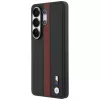 Capa MagSafe BMW Perforated Stripe Logo para Samsung Galaxy S26 Ultra vermelho