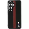 Capa MagSafe BMW Perforated Stripe Logo para Samsung Galaxy S26 Ultra vermelho