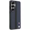 Capa MagSafe BMW Perforated Stripe Logo para Samsung Galaxy S26 Ultra - Navy Blue