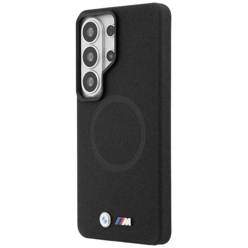 Capa MagSafe BMW M Metal Logo para Samsung Galaxy S26 Ultra preto