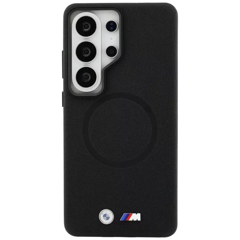 Capa MagSafe BMW M Metal Logo para Samsung Galaxy S26 Ultra preto