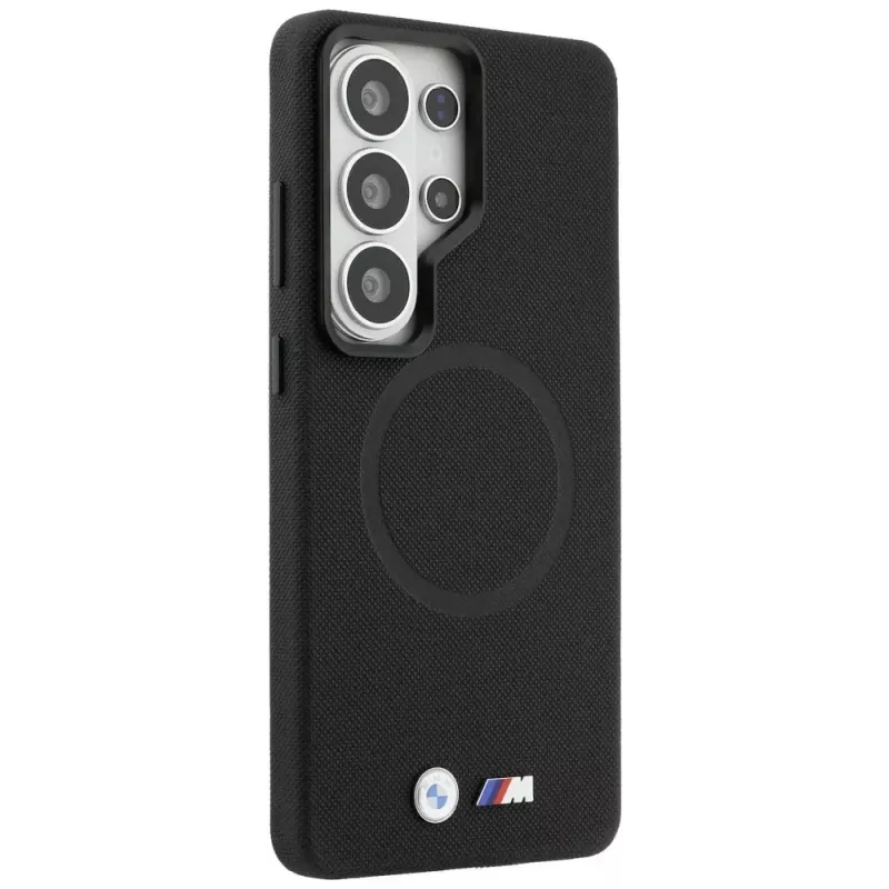 Capa MagSafe BMW M Metal Logo para Samsung Galaxy S26 Ultra preto
