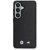 Capa MagSafe BMW M Kevlar Logo para Samsung Galaxy S26 preto