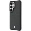 Capa MagSafe BMW Sign Magnetic Carbon Fiber para Samsung Galaxy S26 Ultra preto