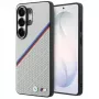 Capa MagSafe BMW Tricolor Metal Logo para Samsung Galaxy S26 Ultra cinzento