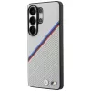 Capa MagSafe BMW Tricolor Metal Logo para Samsung Galaxy S26 Ultra cinzento