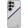 Capa MagSafe BMW Tricolor Metal Logo para Samsung Galaxy S26 Ultra cinzento