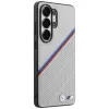 Capa MagSafe BMW Tricolor Metal Logo para Samsung Galaxy S26 Ultra cinzento